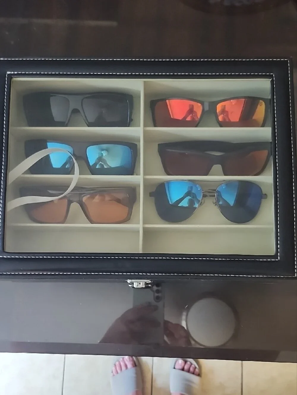 Men's Polarized Sunglasses Collection - Blue, Black, Red, Orange, Brown Lenses
